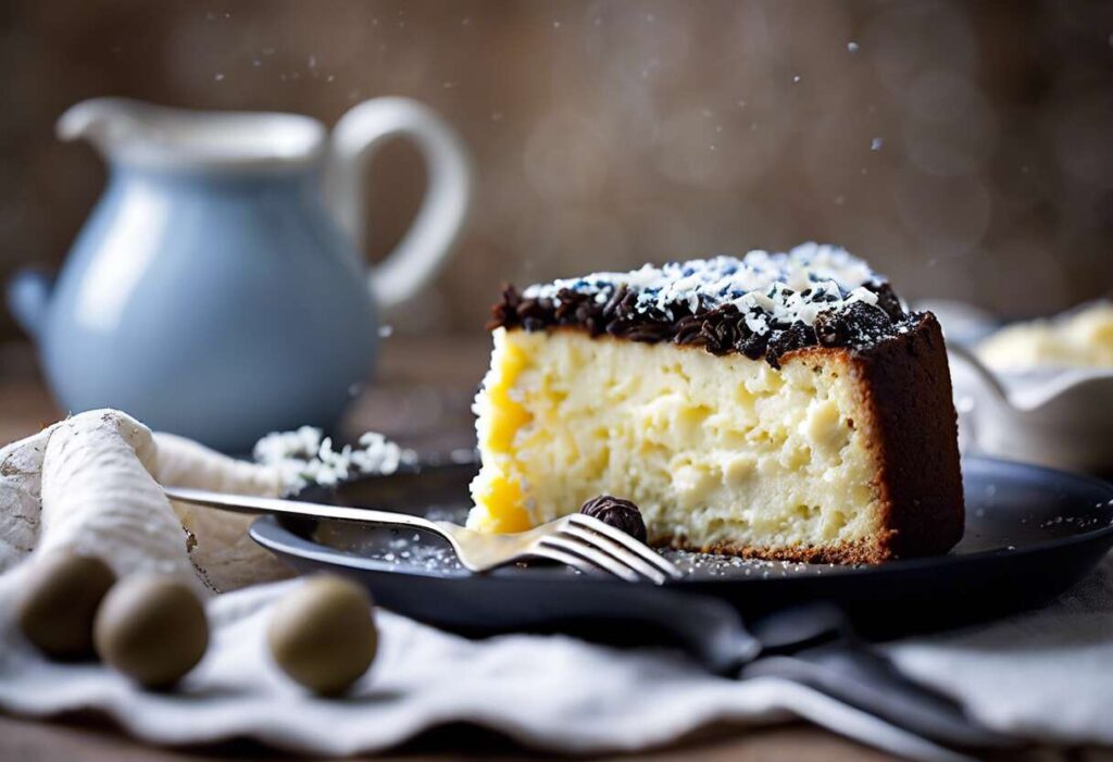 Cake gorgonzola et truffe