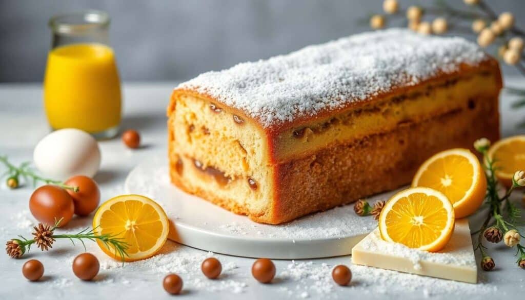 Bûche de Noël marrons et yuzu : recette gourmande