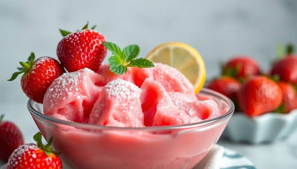Recette Sorbet Fraise Maison : rafraîchissante et Facile