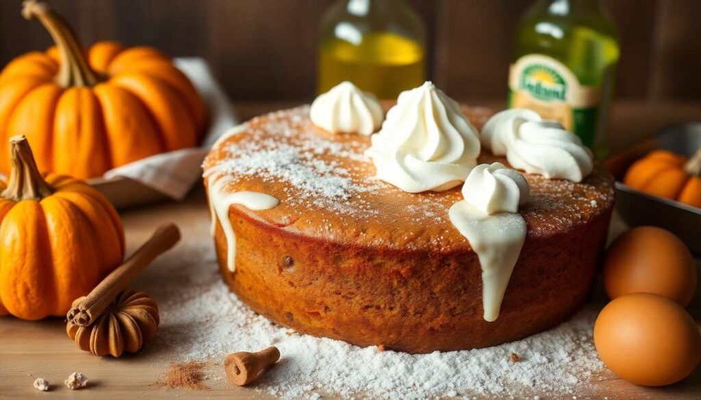 Pumpkin Cake : recette du cake au potimarron et Philadelphia