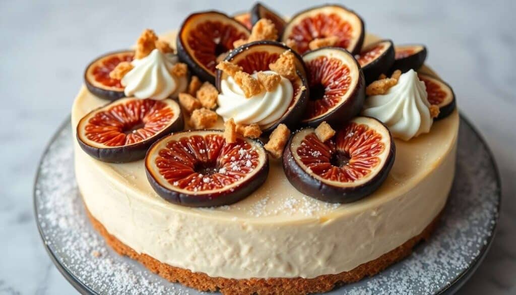 Cheesecake figue spéculoos : recette gourmande et facile