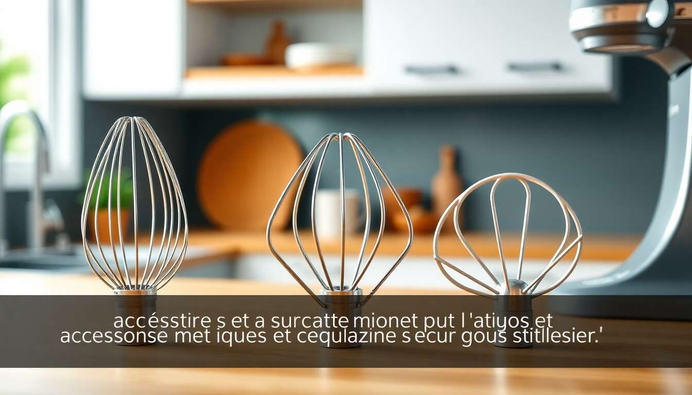 Les 3 accessoires indispensables pour votre robot pâtissier Les 3 accessoires indispensables pour votre robot pâtissier