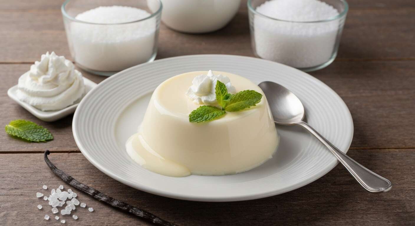 Recette facile de Panna Cotta classique