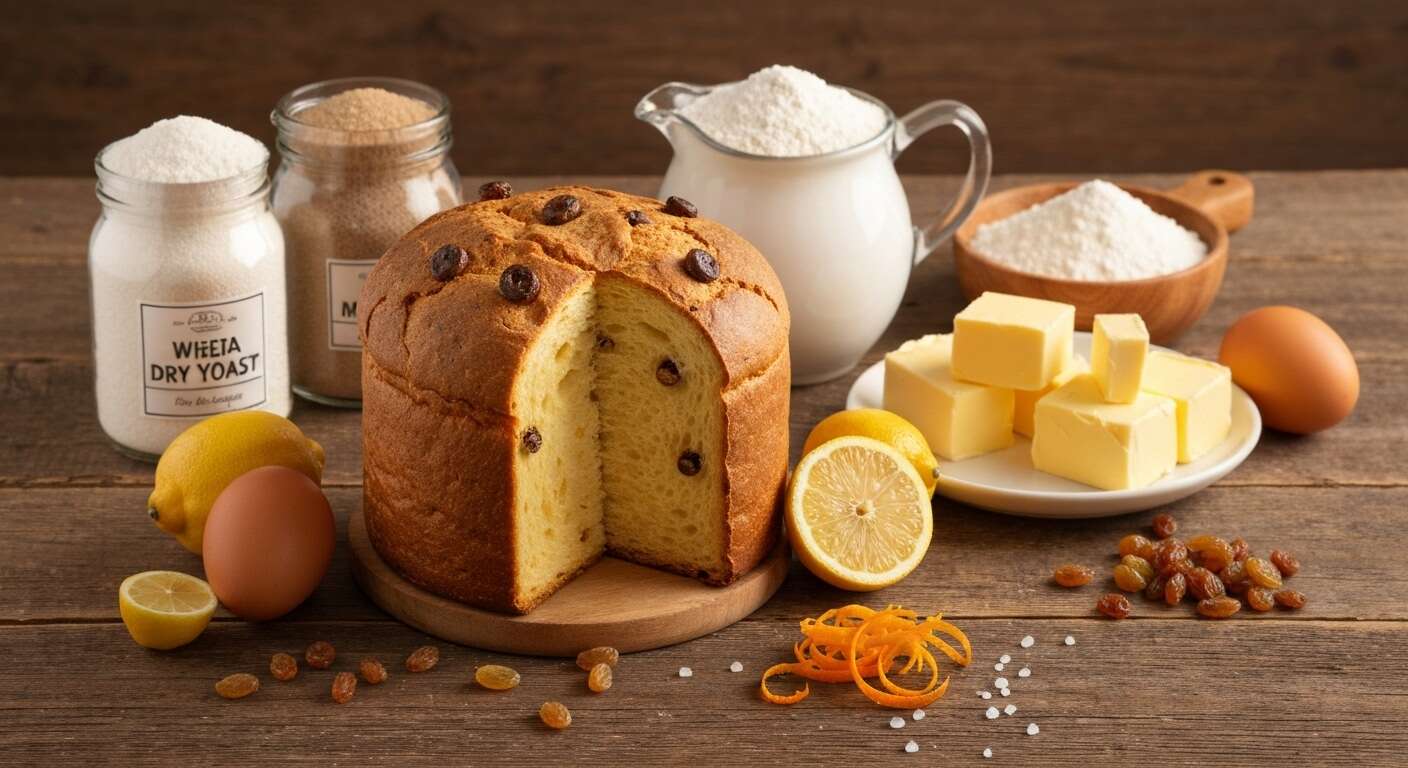 Recette authentique de panettone maison