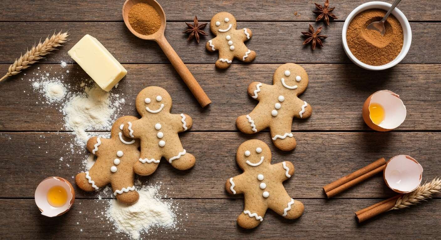 Recette de bonhomme en pain d'épices moelleux