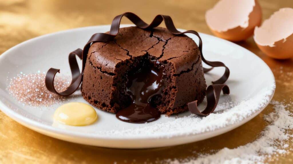 Recette irrésistible : fondant au chocolat incontournable