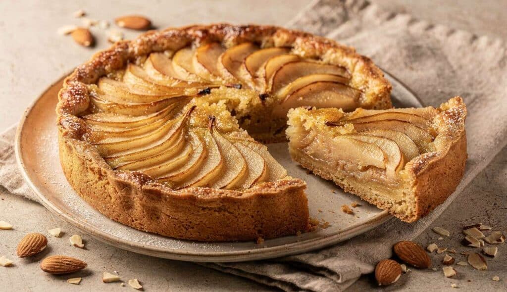 Moelleux frangipane aux poires : une recette gourmande