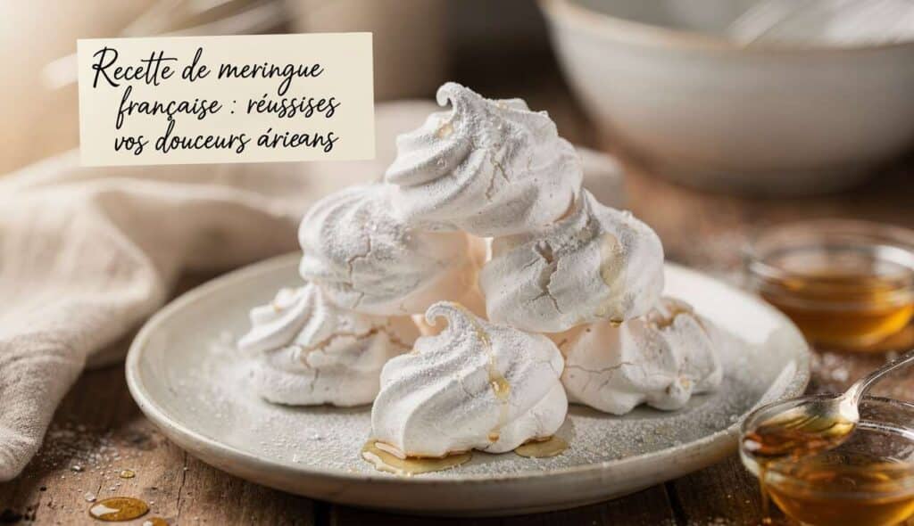 Recette de meringue française : réussissez vos douceurs aériennes