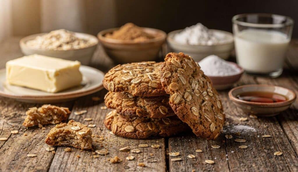 Biscuits craquants aux flocons d'avoine : la recette facile