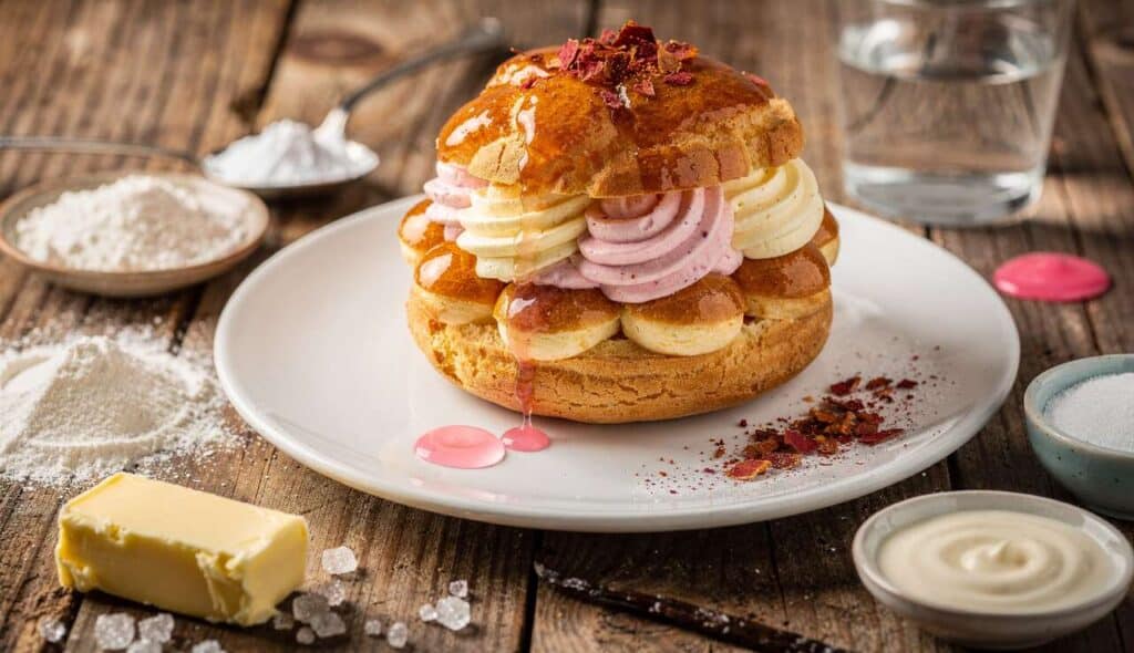 Saint-Honoré vanille fraise : la recette gourmande