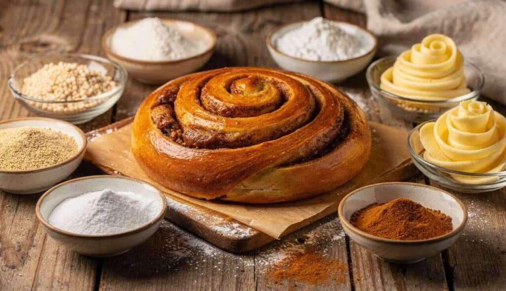 Brioche russe à la cannelle : recette savoureuse et facile