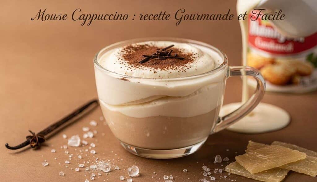 Mousse Cappuccino : recette Gourmande et Facile