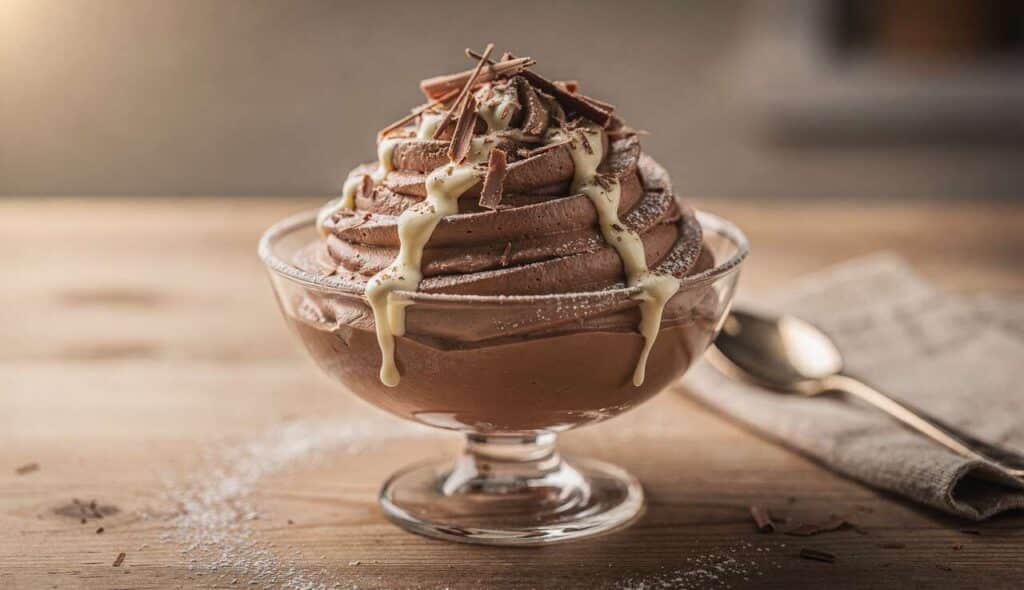 Chantilly au chocolat au lait : recette facile et gourmande