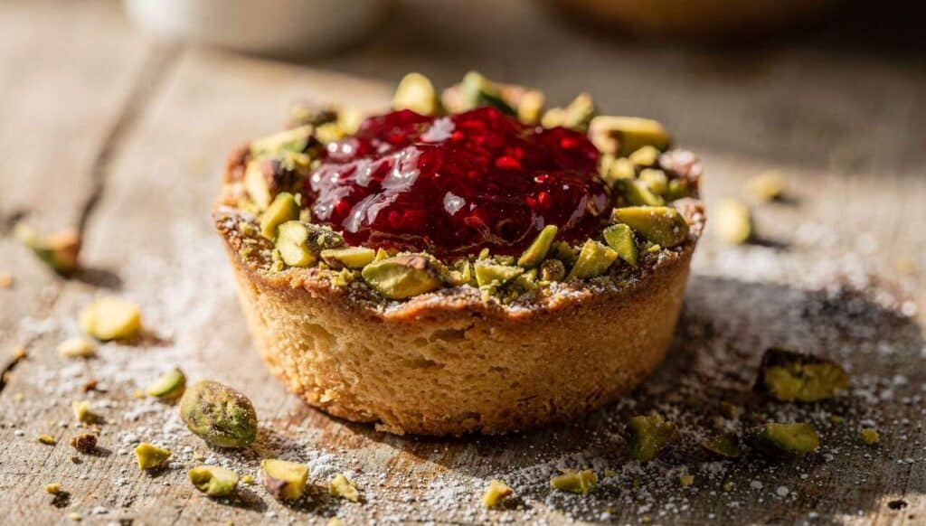 Tartelettes framboise pistache simples et savoureuses
