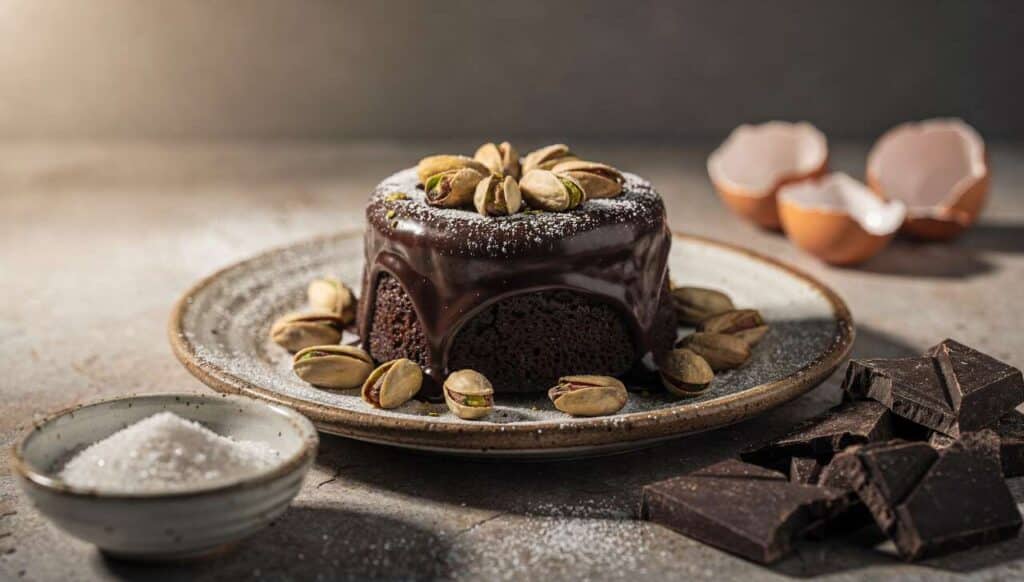 Fondant chocolat pistache : recette gourmande et facile