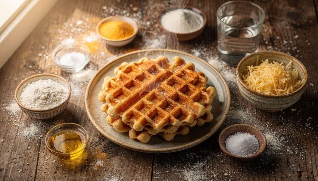 Recette de gaufres salées maison : idées gourmandes et faciles