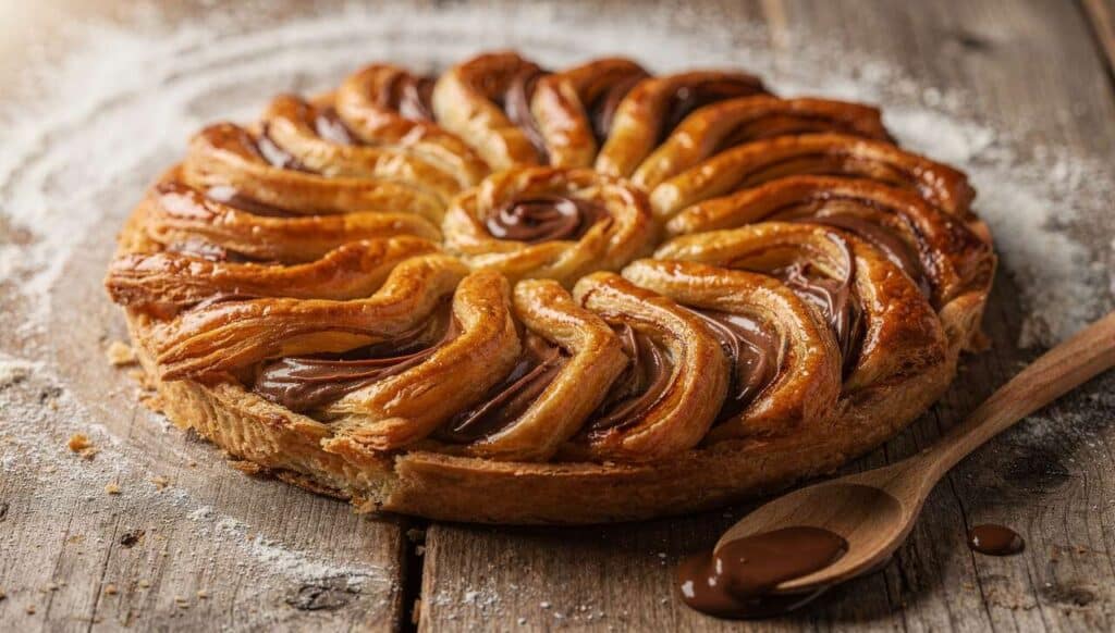 Tarte Soleil au Nutella : recette Gourmande et Facile
