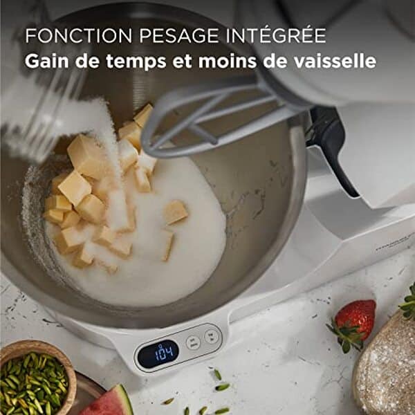 Découvrez notre analyse du Kenwood Titanium Chef Baker KVC65.001WH, un robot pâtissier alliant puissance et précision pour des créations culinaires parfaites.