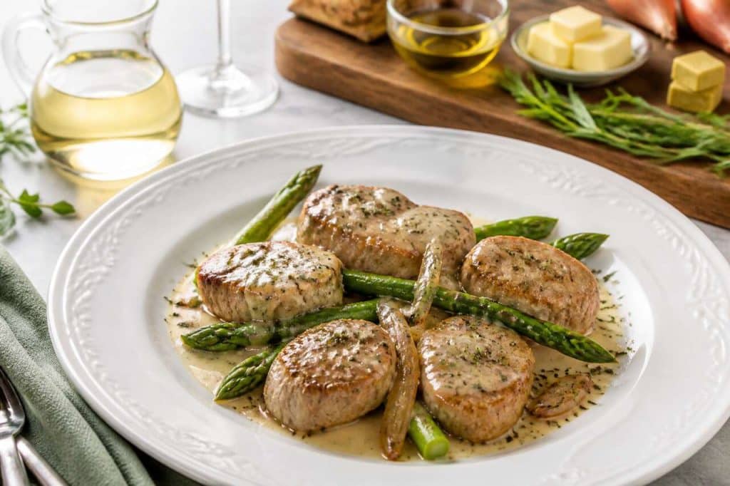 Recette de veau aux asperges : un plat raffiné et savoureux