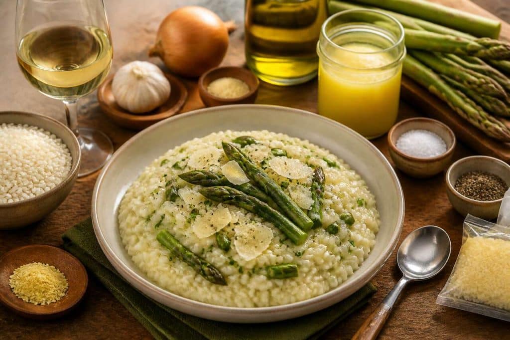 Recette de Risotto aux Asperges
