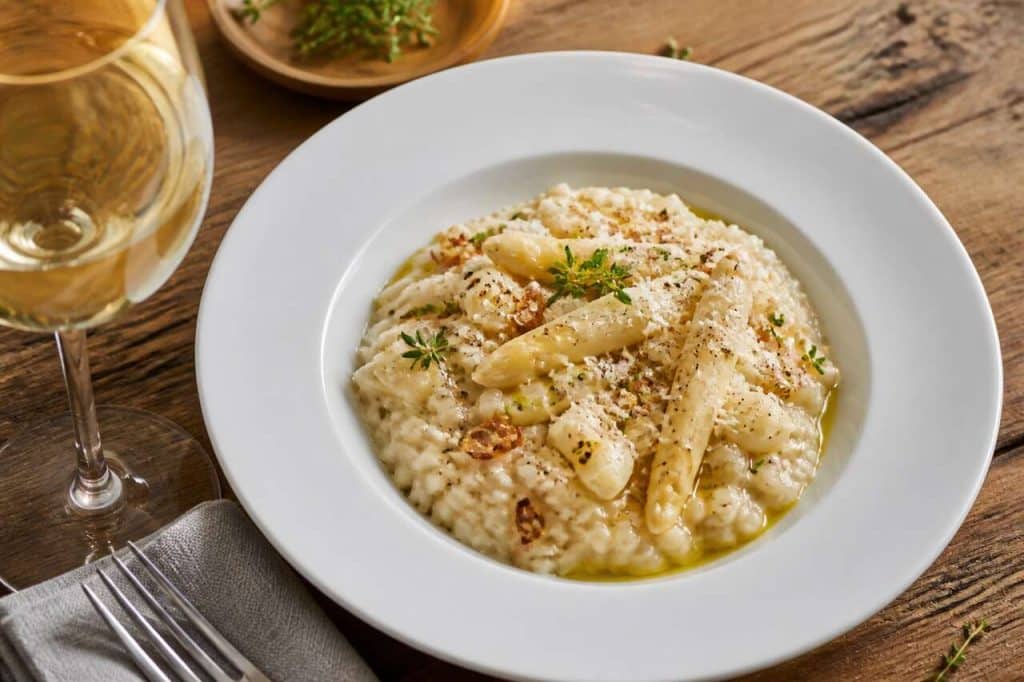 Recette de risotto aux asperges avec Companion