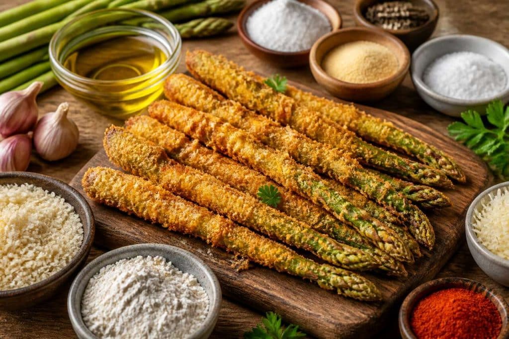 Asperges panées croustillantes : la recette facile