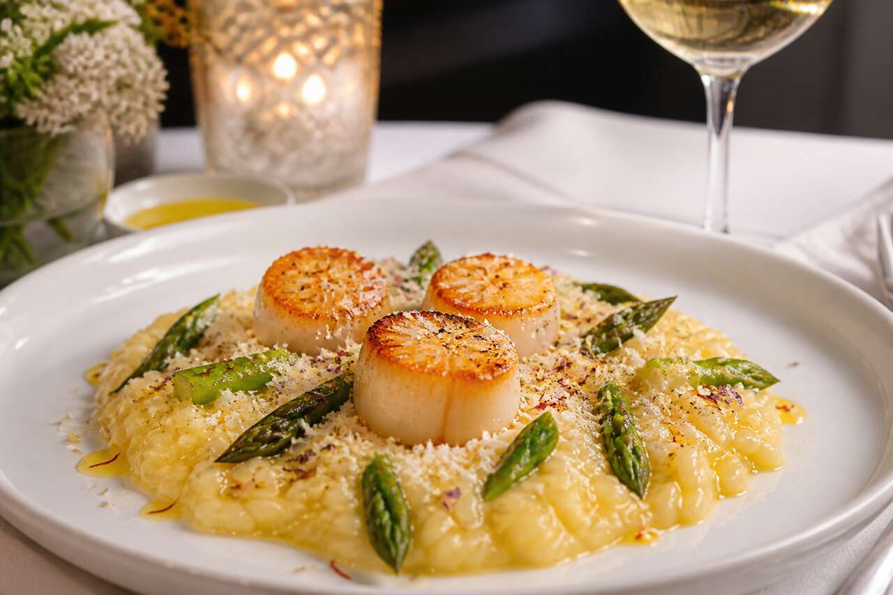 Risotto de Saint-Jacques et asperges : recette Cookeo