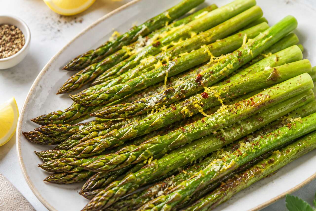 Recette d'asperges rôties savoureuses