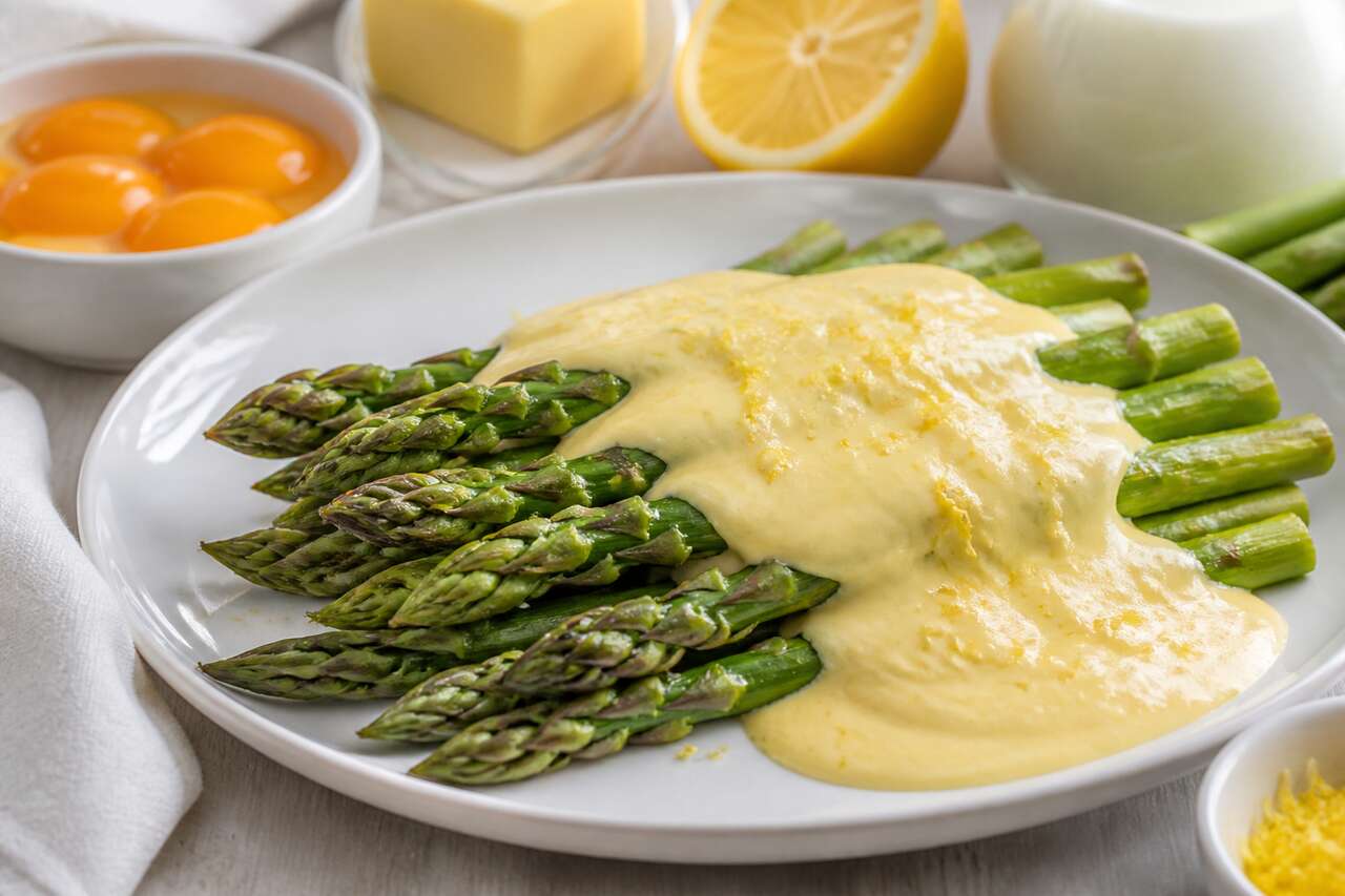 Sauce mousseline pour asperges : la meilleure recette