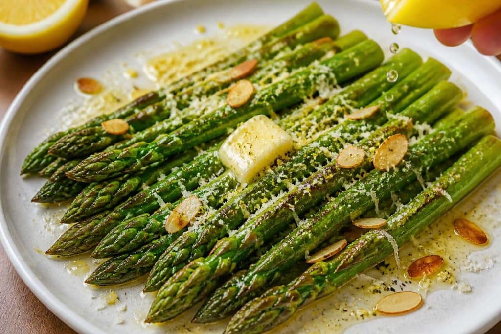 Asperges vertes poêlées : recette facile et savoureuse