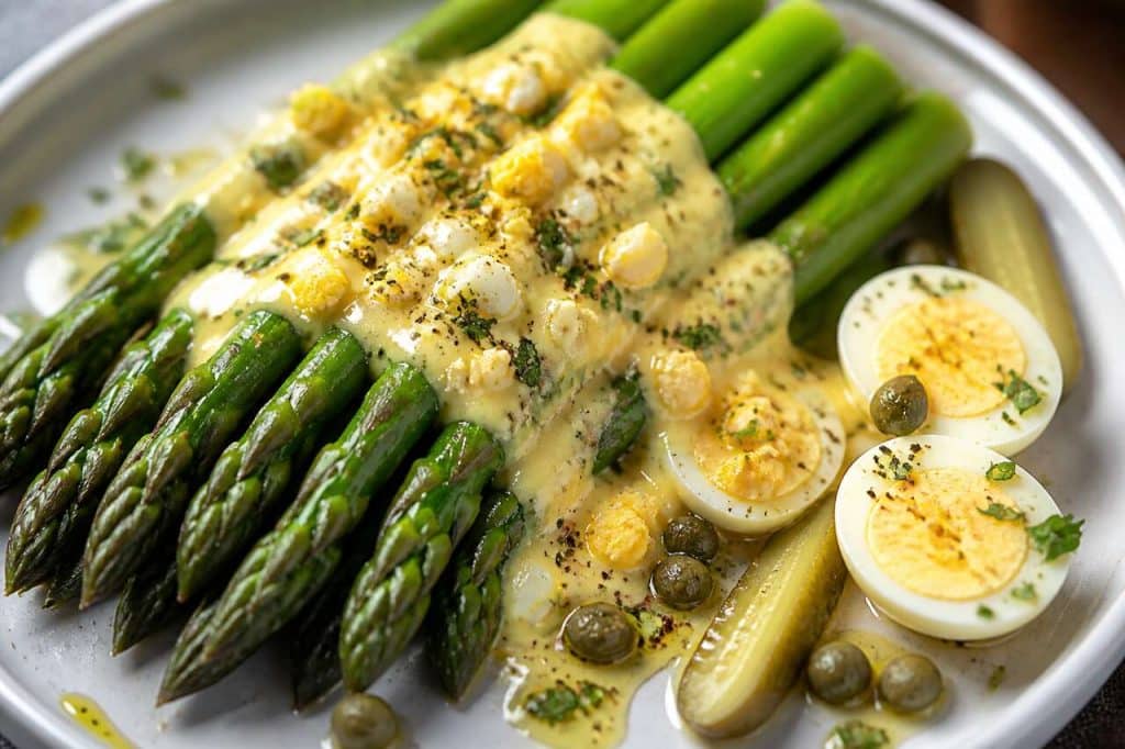 Sauce pour asperges et œuf dur