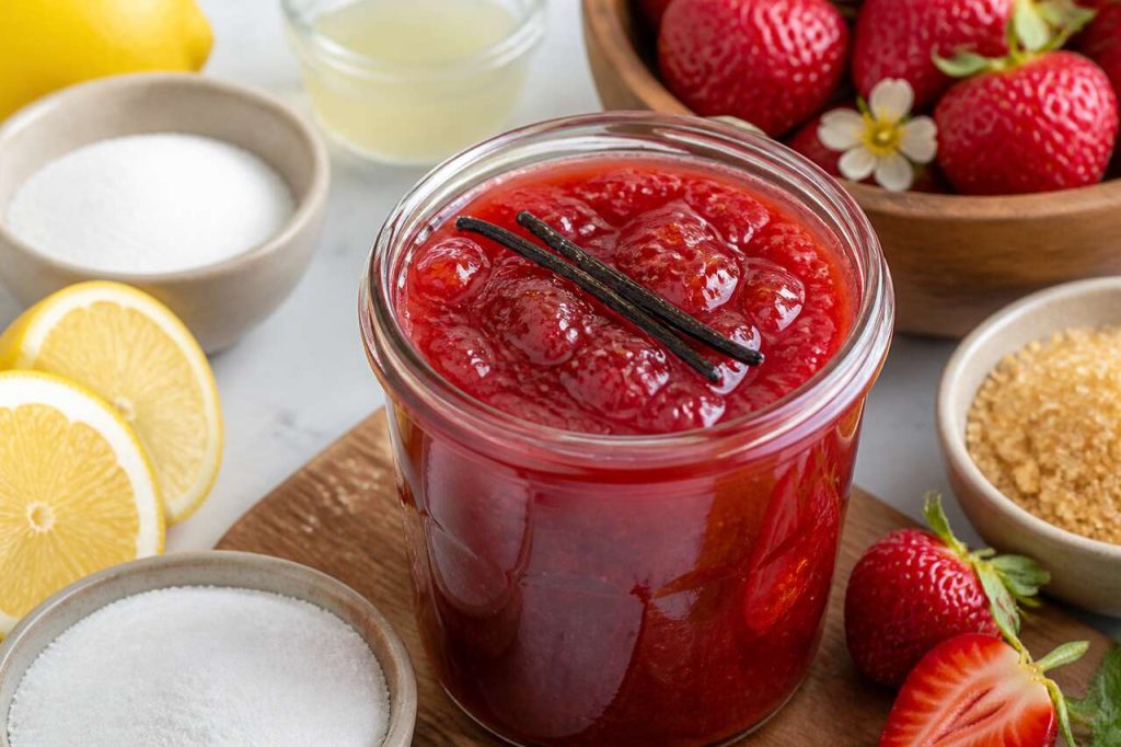 Confiture de fraises maison au Cook Expert