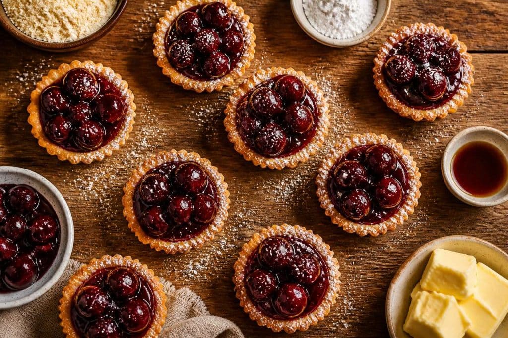 Recette de mini tartelettes aux cerises faciles à congeler