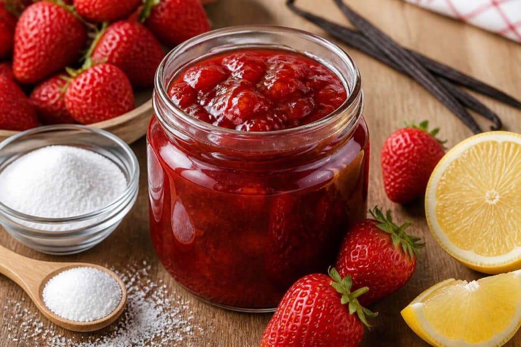 Confiture de fraises : recette traditionnelle simple et délicieuse