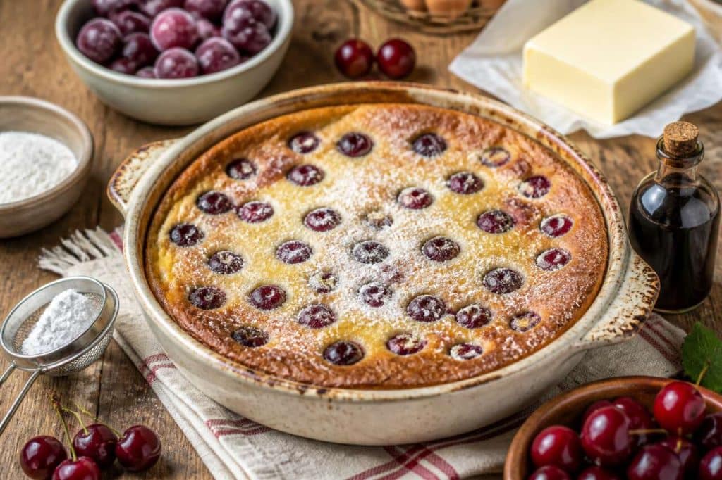 Clafoutis aux cerises facile : la recette idéale