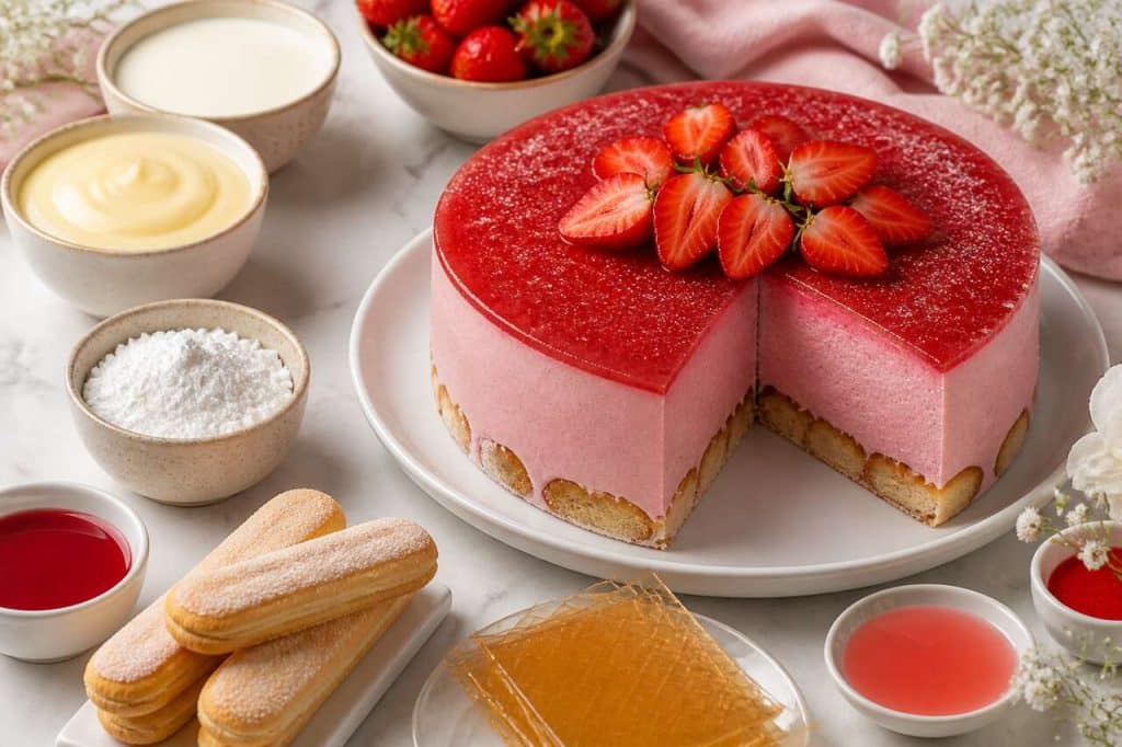 Recette de bavarois aux fraises de ma grand-mère