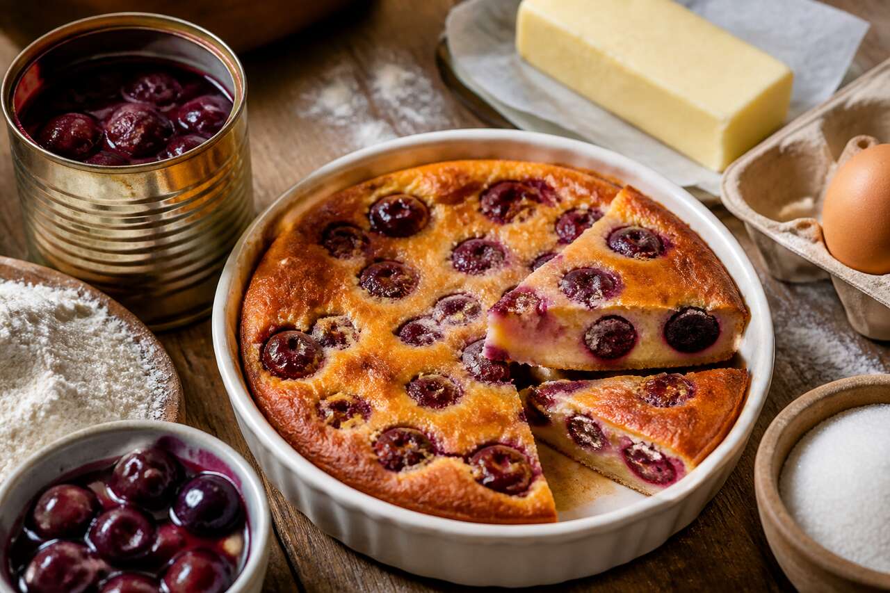 Recette du clafoutis aux cerises de Catherine