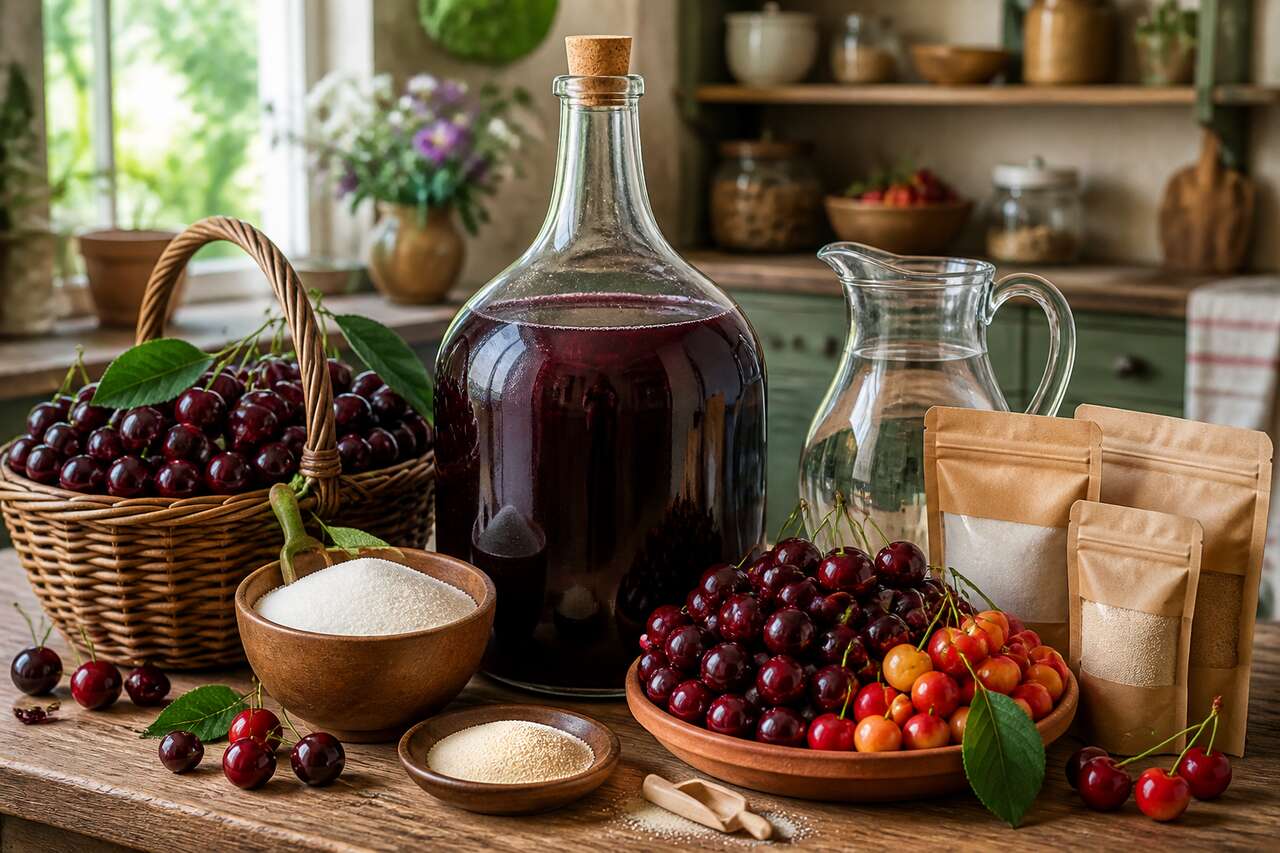 Recette de vin de cerises maison : astuces et étapes faciles