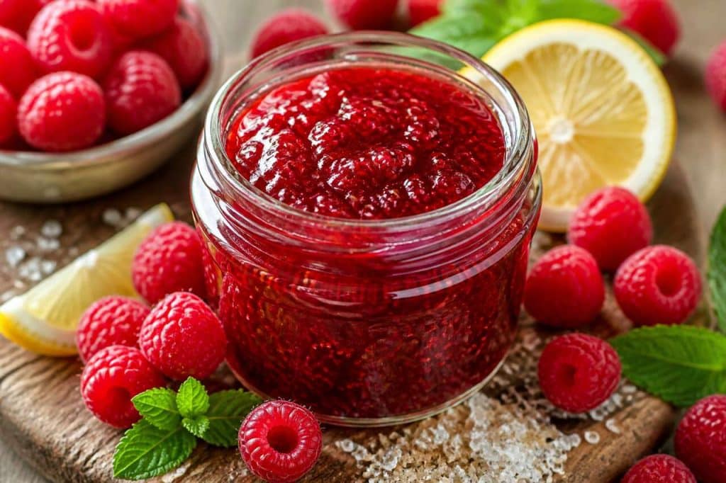Confiture de framboises express : recette facile et rapide
