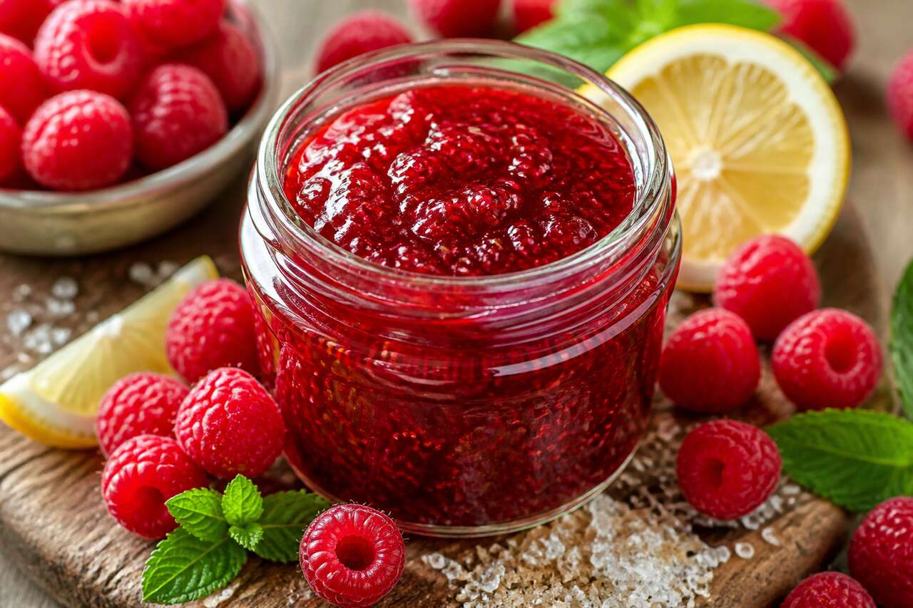 Confiture de framboises express : recette facile et rapide
