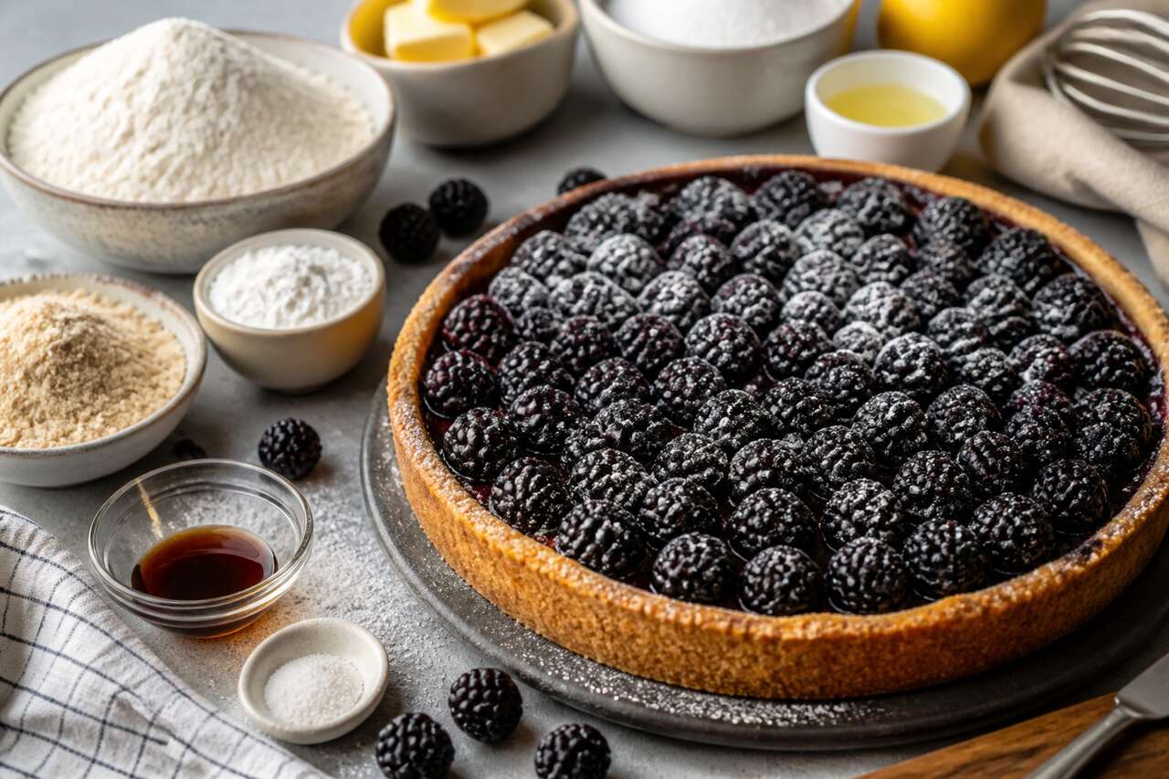 Tarte aux mûres sauvages : la meilleure recette