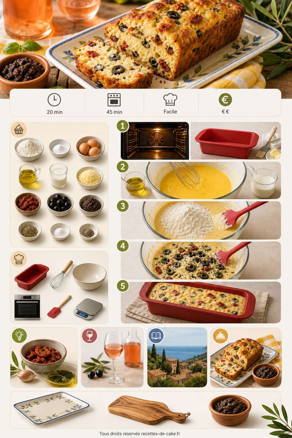 Fiche recette Recette de cake d'été : le délice estival parfait Fiche recette Recette de cake d'été : le délice estival parfait