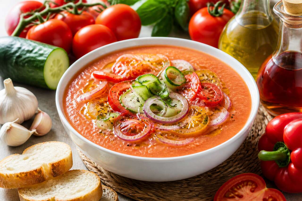 Recette de gaspacho rapide