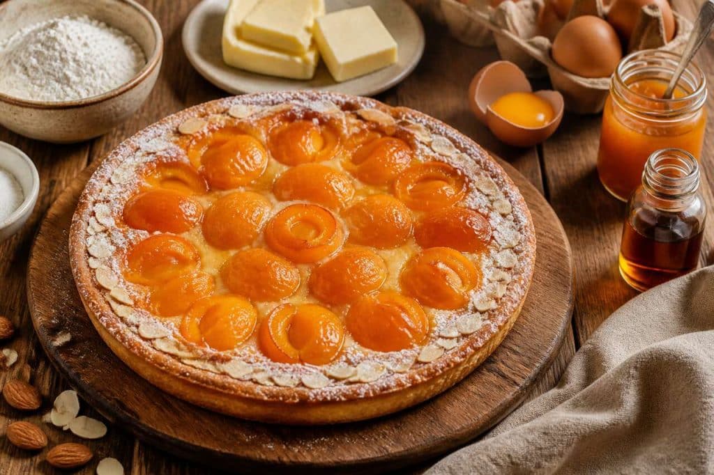 Recette de tarte à l'abricot maison