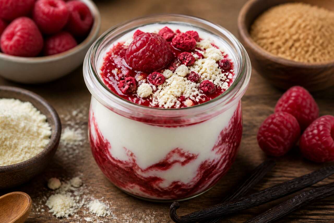 Recette de yaourt aux fruits rouges maison