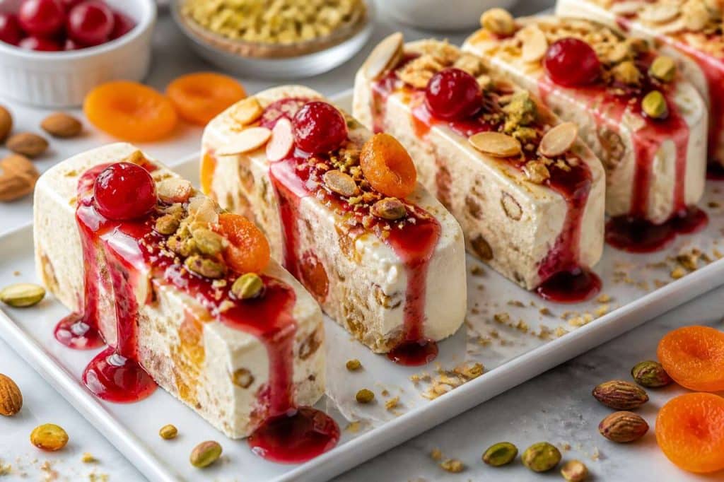 Nougats glacés : recette gourmande et facile