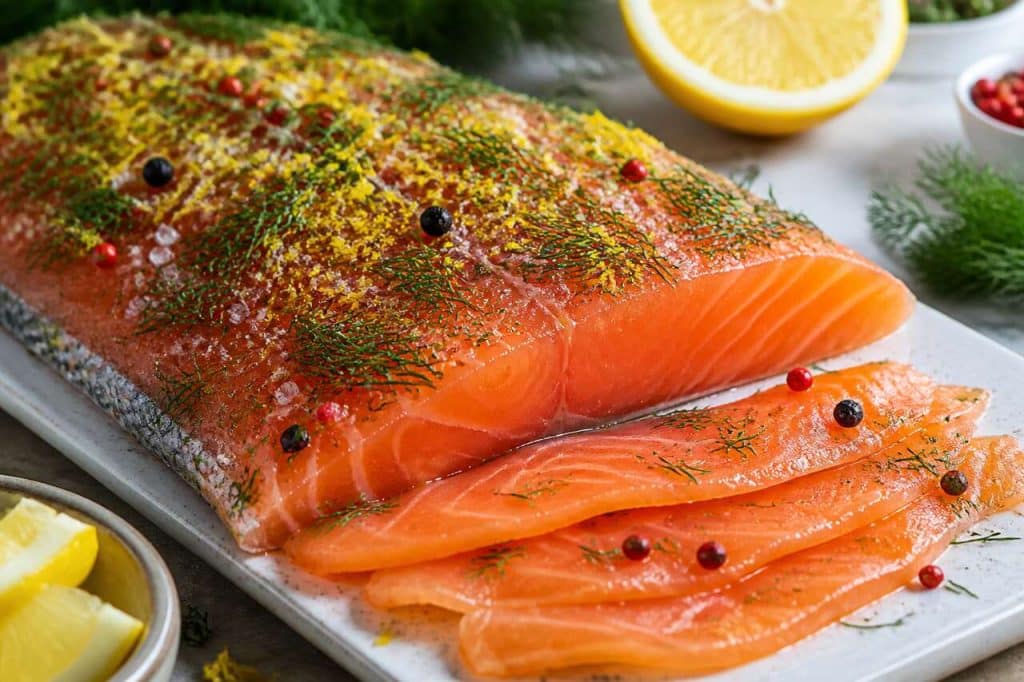 Saumon gravlax d'été : recette rapide et facile