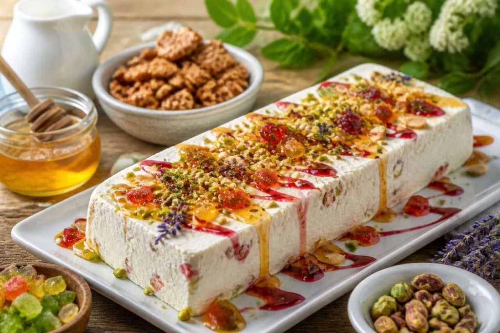 Recette de nougat glacé maison : un dessert rafraîchissant