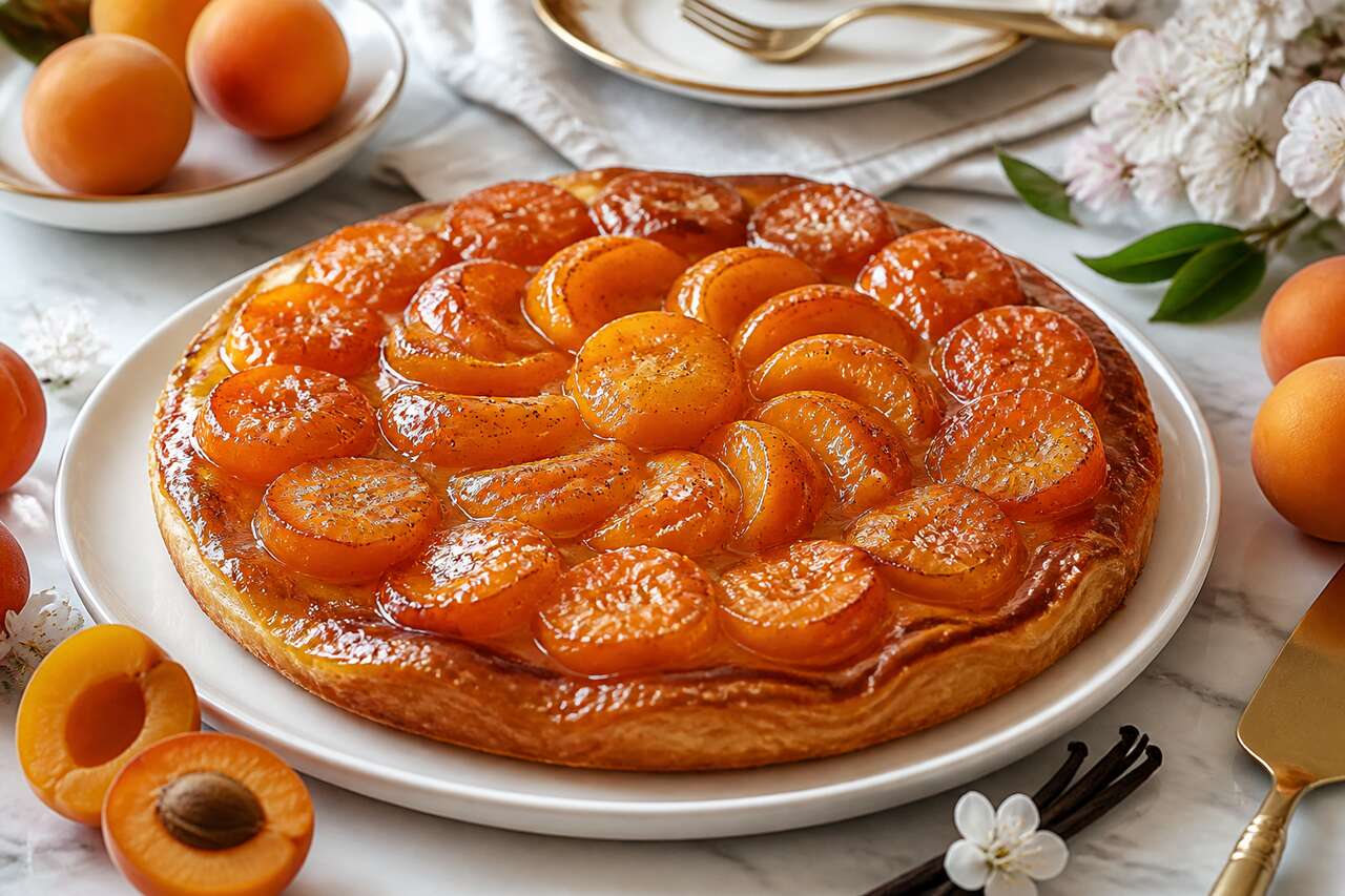 Tarte Tatin aux abricots : recette facile et gourmande