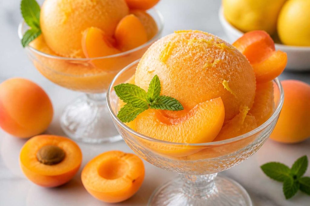 Recette de sorbet à l'abricot maison